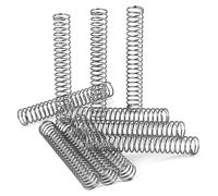 GUNGY Compression Spring Stainless Steel Spring Compression Springs 80 mm Wire Diameter 1 mm Inner Diameter 10 mm Length 80 mm Maximum Spring Force 1.44 kg Pack of 10