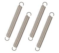 GUNGY Extension Spring 100 mm Tension Spring With Dual Hook in 304 Stainless Steel OD 10 mm Wire Diameter 1.6 mm Max Load 8 kg 1.6 x 10 x 100 mm 4 Pcs
