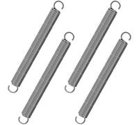 GUNGY Extension Spring 100mm Tension Spring With Dual Hook in 304 Stainless Steel OD 10mm Wire Diameter 1.2mm Max Load 3.2KG 1.2x10x100mm 4 Pieces