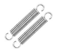 GUNGY Extension Spring 100mm Tension Spring With Dual Hook in 304 Stainless Steel OD 18mm Wire Diameter 2.9mm Max Load 24KG 2.9x18x100mm 2 Pieces
