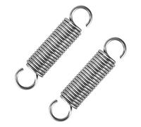 GUNGY Extension Spring 50mm Tension Spring With Dual Hook in 304 Stainless Steel OD 12mm Wire Diameter 1.5mm Max Load 6 KG 1.5 x 12 x 50 mm 2 Pieces