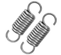 GUNGY Extension Spring 50mm Tension Spring With Dual Hook in 304 Stainless Steel OD 16mm Wire Diameter 2.5mm Max Load 19KG 2.5x16x50mm 2 Pieces