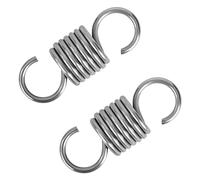 GUNGY Extension Spring 50mm Tension Spring With Dual Hook in 304 Stainless Steel OD 20mm Wire Diameter 2.5mm Max Load 15KG 2.5x20x50mm 2 Pieces
