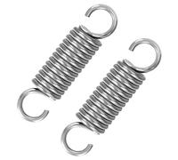 GUNGY Extension Spring 60mm Tension Spring With Dual Hook in 304 Stainless Steel OD 16mm Wire Diameter 2.5mm Max Load 19KG 2.5x16x60mm 2 Pieces
