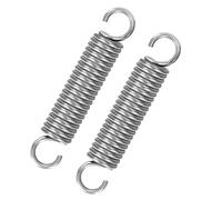 GUNGY Extension Spring 80mm Tension Spring With Dual Hook in 304 Stainless Steel OD 16mm Wire Diameter 2.5mm Max Load 19KG 2.5x16x80mm 2 Pieces