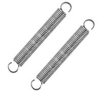 GUNGY Extension Spring 90 mm Tension Spring With Dual Hook in 304 Stainless Steel OD 12 mm Wire Diameter 1.5 mm Max Load 6 kg 1.5 x 12 x 90 mm 2 Pieces