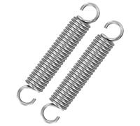 GUNGY Extension Spring 90mm Tension Spring With Dual Hook in 304 Stainless Steel OD 16mm Wire Diameter 2.5mm Max Load 19KG 2.5x16x90mm 2 Pieces