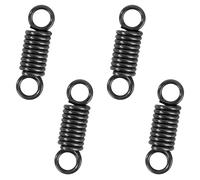 GUNGY Tension Springs with Hooks Piano Wire Tension Spring Tension Spring 40 mm Outer Diameter 12 mm Wire Diameter 2 mm Hook Angle 180 Degrees 2 Rounds Maximum Tension 12.3 kg 2 x 12 x 40 mm Pack of 4