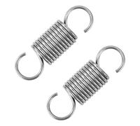 GUNGY Tension Springs with Hooks Stainless Steel Tension Spring 55 mm Outer Diameter 18 mm Wire Diameter 2 mm Maximum Tension 8.3 kg 2 x 18 x 55 mm Pack of 2