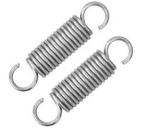 GUNGY Tension Springs with Hooks Stainless Steel Tension Spring 65 mm Outer Diameter 16 mm Wire Diameter 2.5 mm Maximum Tensile Force 19.1 kg 2.5 x 16 x 65 mm Pack of 2