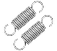GUNGY Tension Springs with Hooks Stainless Steel Tension Spring 65 mm Outer Diameter 18 mm Wire Diameter 2.9 mm Maximum Tensile Force 24.1 kg 2.9 x 18 x 65 mm Pack of 2
