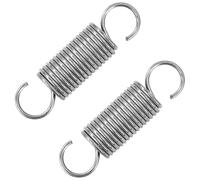 GUNGY Tension Springs with Hooks Stainless Steel Tension Spring 65 mm Outer Diameter 18 mm Wire Diameter 2 mm Maximum Tensile Force 8.3 kg 2 x 18 x 65 mm Pack of