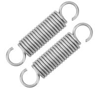 GUNGY Tension Springs with Hooks Stainless Steel Tension Spring 75 mm Outer Diameter 18 mm Wire Diameter 2.9 mm Maximum Tensile Force 24.1 kg 2.9 x 18 x 75 mm Pack of 2