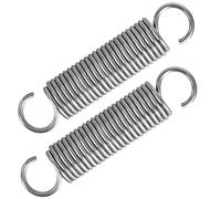 GUNGY Tension Springs with Hooks Stainless Steel Tension Spring 80 mm Outer Diameter 18 mm Wire Diameter 2 mm Maximum Tension 8.3 kg 2 x 18 x 80 mm Pack of 2