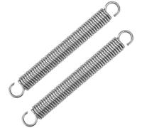 GUNGY Tension Springs with Hooks Stainless Steel Tension Spring Tension Spring 125 mm Outer Diameter 15 mm Wire Diameter 2.2 mm Maximum Tensile Force 11.8 kg 2.2 x 15 x 125 mm Pack