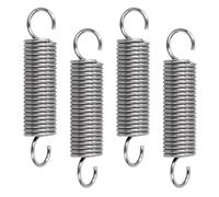 GUNGY Tension Springs with Hooks Stainless Steel Tension Spring Tension Spring 45 mm Outer Diameter 10 mm Wire Diameter 1.2 mm Hook Angle 90 Degree Maximum Tensile Force 3.2 kg 1.2 x 10 x 45 mm Pack