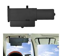 gunhunt 1 PC Car Visor Extender, PC Retractable Automotive Sunshade Anti-Glare Visor Extender, Adjustable Car Sun Visor, Car Visor Extender Protects from Sun Glare, Snow Blindness & UV Rays (Black)