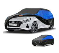 GUNHYI Car Cover Custom Fit for Hyundai i10 i20 Waterproof, Breathable, All-Weather Outdoor Full Cover for Rain, Sun, UV Protection