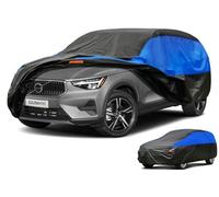 GUNHYI SUV Car Cover Waterproof Breathable, Outdoor Car Cover Rain Dust Sun UV Protection Universal fit Qashqai,Volvo XC40,RangeRover Evoque,Kia Sportage,Mini countryman etc. Fit SUV/4x4 (Up To 460cm)