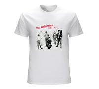 Guniangjia Men's The Undertones Teenage Kicks, Band, Hypnotised 1980 T-Shirt White S