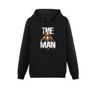 Guniangjia Scar The Man Becky Lynch Hoody Graphic Top Printed Sweatershirt Long Sleeve Hoodie Mens M Black