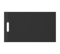 Guniata Nonslip Fish Fillet Mat Flexible Fish Fillet Board Foldable Fish Cleaning Mat Easy to Clean Filleting Mat Portable Fish Filleting Board for Easy Filleting Fish Cleaning(Trumpet,Black)