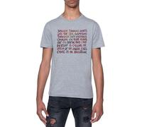 GUNMANTOR Mr Brightside Grey T-Shirt Mens Short Sleeves Round Neck