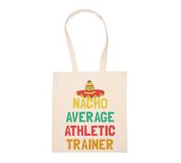 GUNMANTOR Not An Ordinary Sports Trainer Shopping Bag Beige Reusable Durable Eco Friendly Reusable Shopping Bag