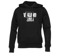 GUNMANTOR Vinland Saga Black Hooded Sweatshirt Men Women Unisex Long Sleeve Round Neck Hoodie Black Unisex, Nero, M