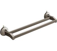 Gunmetal Grey Towel Holder RackNo Punch Bathroom40cmTowelfor Bathroom & a & SpaceSaving Design