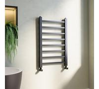 Gunmetal Grey Towel Radiator 800 x 500mm - Sonoran
