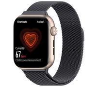 (Gunmetal) Milan Watch Strap Metal Magnetic Bracelet Wrestle for HONOR Watch5