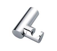Gunmetal Shower Holder Handheld Shower Support Wall Mounted Sprayer Shower Bracket Bathroom Brass Accessories Screw Install(Polished Chrome)
