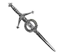 Gunn Clan Crest Pewter Kilt Pin, By Art Pewter