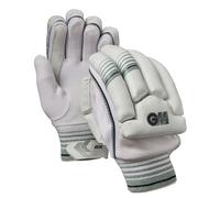 Gunn & Moore GM | 202 Cricket Batting Gloves | Cotton Palm | Single-Sided Sweatband | Sl ack of Hand Shape | Youths Right Handed | 1 Pair | Approx 330 g per Pair