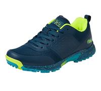 Gunn & Moore GM | All Rounder Cricket Shoe | Aion | Premium Breathable Microfibre PU Upper | Two-Tone TPU Outsole | Moulded Pimples for Excellent Grip | Size UK 7 EU | Navy