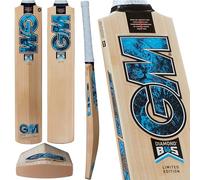 Gunn & Moore GM, DIAMOND, Ben Stokes Range, Cricket Bat, DXM, TOETEK, NOW Technologies, Prime English Willow, Made In England, Blue, Harrow - User height 163-168cm