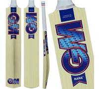 Gunn & Moore GM Cricket Bat | Mana | Beginner Grade 1 Kashmir Willow | Size 4 Suitable for Players 144-150cm / 4' 8" - 4' 11"