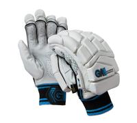 Gunn & Moore GM Cricket Batting Gloves, Ben Stokes BS55 Diamond, Original, Black/Blue, Adult Left Handed, 1 Pair, 51772314
