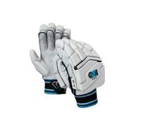 Gunn & Moore GM Cricket Batting Gloves | Diamond Original | Engineered Offset Finger Splits | Calf Leather Palm | Small Adult Left Handed | Approx Weight per Pair 370 g