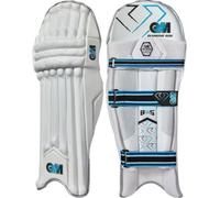 Gunn & Moore GM Cricket Batting Pads | Diamond 606 | Traditional Cotton & Cane | Large Adult Left Handed - 19" | Approx Weight 2.32 kg | 1 Pair | White
