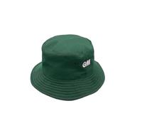 Gunn & Moore GM Cricket Bucket Hat | Fully Lined | Cotton/Polyester Blend | Small 56 cm Circumference | Green with GM Logo