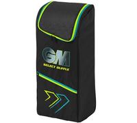 Gunn & Moore GM Cricket Duffel Bag | Select Duffle | Bat Pocket | Padded Shoulder Straps | Volume - 55 litres | Tough 600 Denier Polyester | Aion Cyan & Fluro