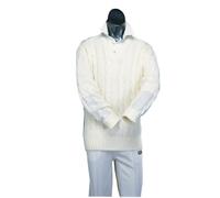 Gunn & Moore GM Cricket Cable Sweater Cream Large Boys