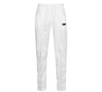 Gunn & Moore Cricket Trousers Maestro - Athletic Fit, Elastic Waist, GM Logo, Small 30-32"