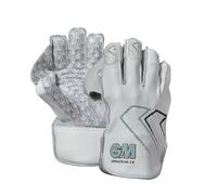 Gunn & Moore GM Cricket Wicket Keeping Keeper Gloves | Original L.E. | Aniline Leather Back of Hand | Full Leather Lining & Sheepskin Palm | Adult | 1 Pair