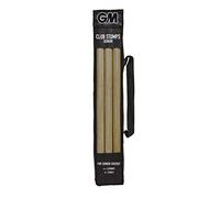 Gunn & Moore GM - Cricket Wickets 6 Stumps & 4 Bails Set - Wood - Regulation Junior Height 27" - Carry Bag - Natural