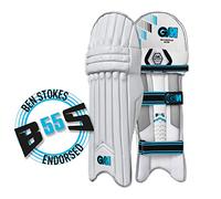 Gunn & Moore GM Diamond 808 Cricket Batting Pads, BS55 Ben Stokes Range, Junior 13.75", Left Handed