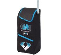 Gunn & Moore GM Diamond Duffle Cricket Premium Bag, Full Size, Black - Blue Color, with a Separate bat Compartment