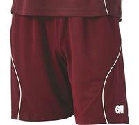 Gunn & Moore GM Men's TRAINING WEAR Shorts - Maroon, M